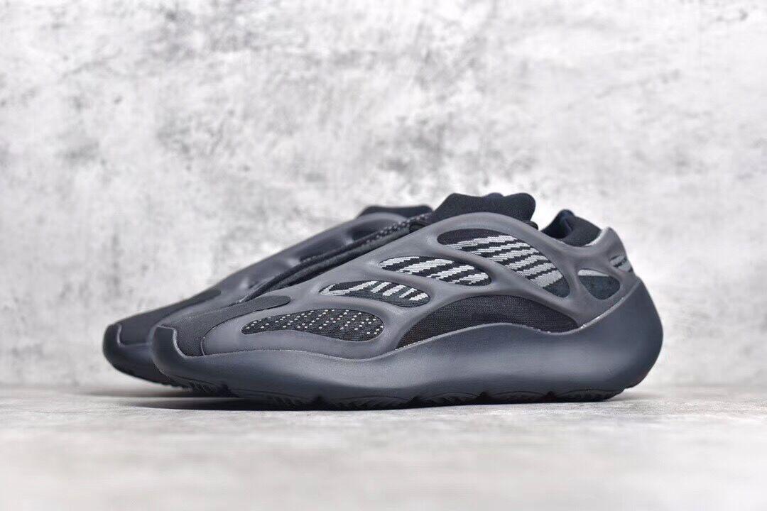 Pk God exclusive yeezy 700 V3 Black retail materials ready to ship